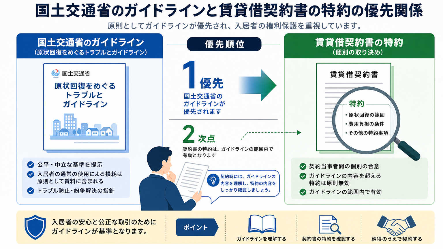 退去時の原状回復が入居者負担になる理由